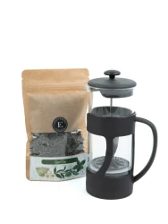 500 Ml French Press Ve Yeşil Çay Seti - 3