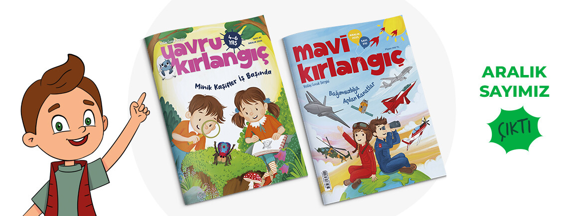 Mavi Kırlangıç Çocuk Dergisi