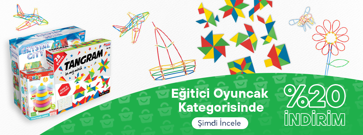 Eğitici Oyuncak %20 indirim