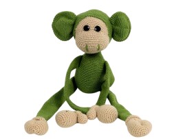 Amigurumi Örgü Maymuncuk Oyuncak - Yeşilay