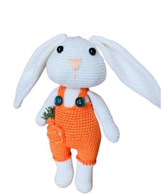 Amigurumi Örgü Sevimli Tavşan Oyuncak - 1
