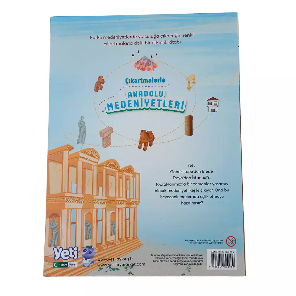 Anadolu Medeniyetleri - Etkinlik Kitapları - Thumbnail