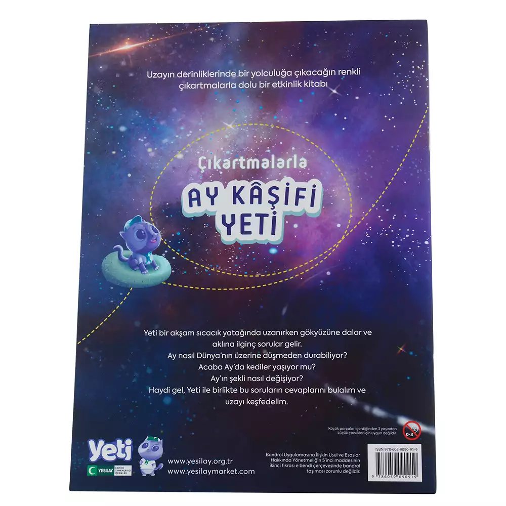 Ay Kaşifi YETİ - Etkinlik Kitapları - 2