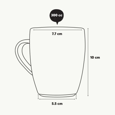 Bağımsızlık Ruhumuzda Var Mottolu Yeşil Seramik Kupa - 3