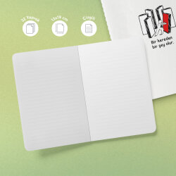 Bir Kereden Bir Şey Olur Yeşilay Mottolu Defter - 2