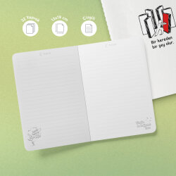 Bir Kereden Bir Şey Olur Yeşilay Mottolu Defter - 2