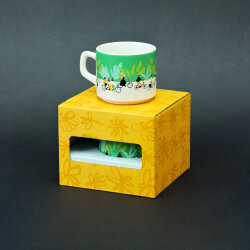 Bisiklet Desenli Yeşil Seramik Kupa - 3