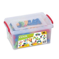 Click Clack Puzzle Küçük Box 96 Parça - Yeşilay