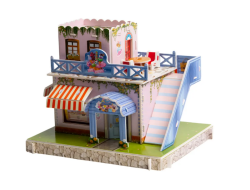 Dondurma Dükkanı 3D Puzzle 33 Parça