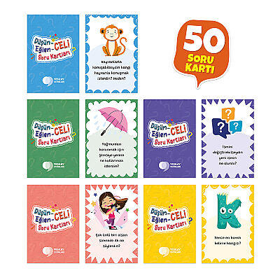 Düşünceli - Eğlenceli Soru Kartları - 4