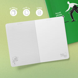 Gerçek Yükseliş Seninle Başlar Yeşilay Mottolu Defter - 2