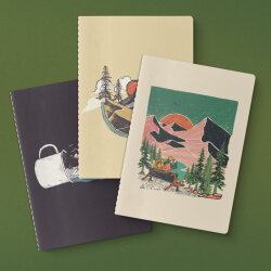 Gezi Serisi 3'lü Defter Seti - 2