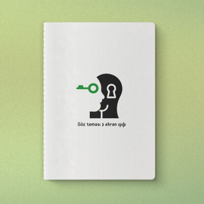 Göz Teması > Ekran Işığı Yeşilay Mottolu Defter - 1