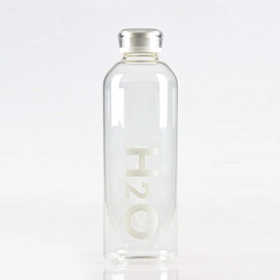 H2o 1lt Borosilikat Cam Matara - 2