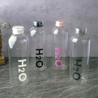 H2o 1lt Borosilikat Cam Matara - 3