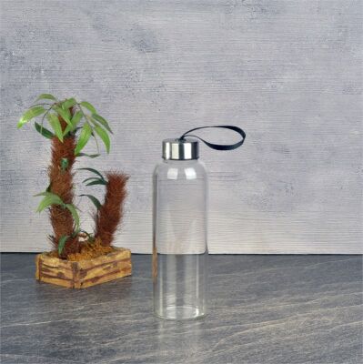 H2o Metal Kapaklı Cam Matara 500ml - 3