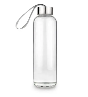 H2o Metal Kapaklı Cam Matara 500ml - 1