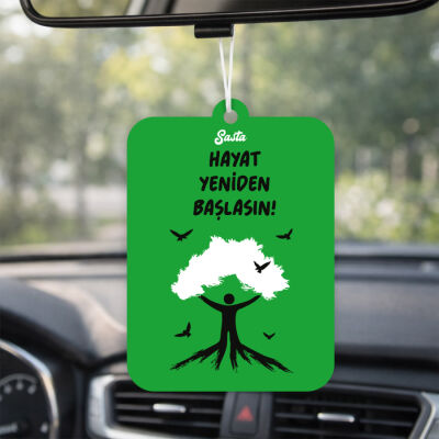 Hayat Yeniden Başlasın Ağaç Oto Kokusu - 2