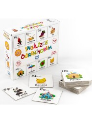 İngilizce Öğreniyorum: Eğitici Oyun Kartları - Yeşilay