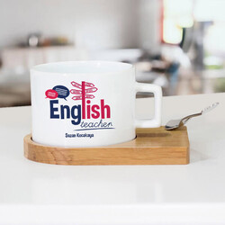İngilizce Öğretmenlerine Hediye Çay Fincanı - Yeşilay