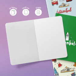 İstanbul Serisi 3'lü Defter Seti - 3