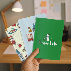 İstanbul Serisi 3'lü Defter Seti - 4
