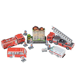 İtfaiye Seti 3D Yapboz 119 Parca - 2