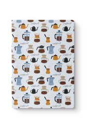 Kahve Serisi 3'lü Defter Seti - 7