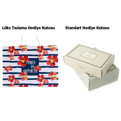 Kişiye Özel Çelik Kupa Ve Makaron Hediye Kutusu - 6