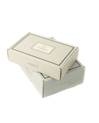 Kişiye Özel Lacivert Termos Ve Çikolatalı Makaron Seti - 8