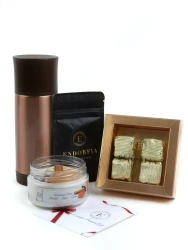 Kişiye Özel Termos, Çikolata Ve Spiritüel Mum Seti - 2