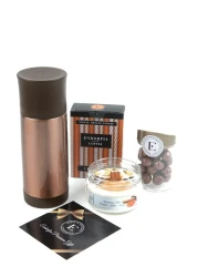 Kişiye Özel Termos, Kolombiya Kahve Ve Aromaterapi Mum Seti - 2
