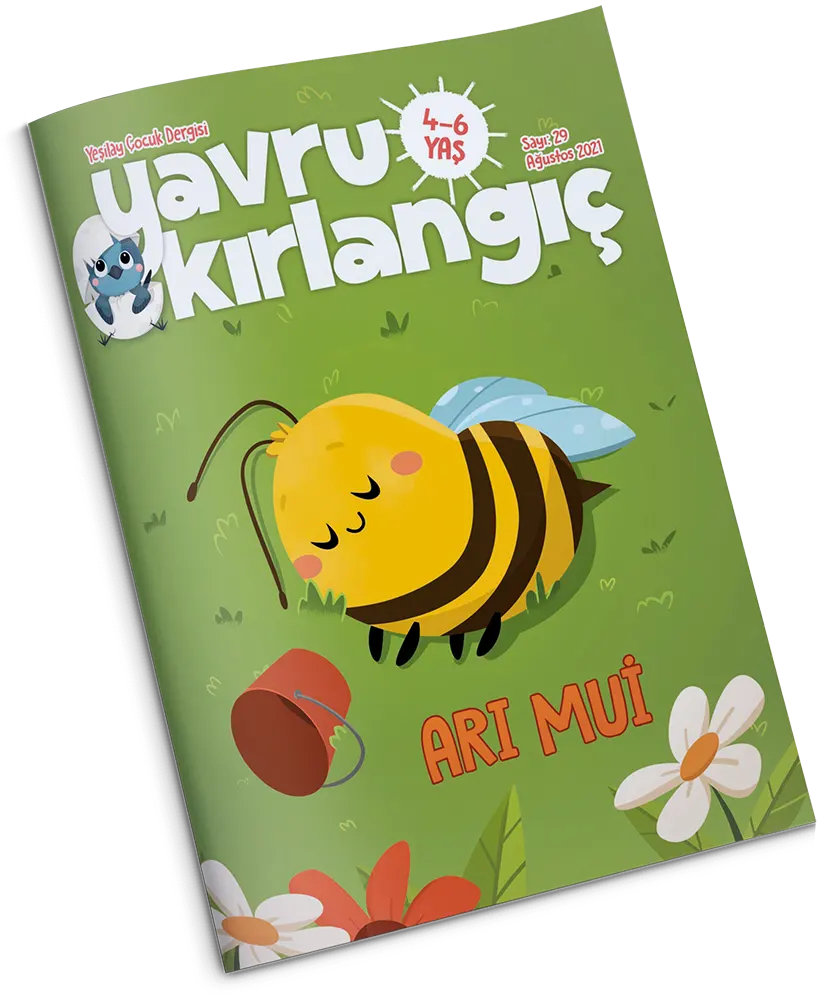 Mavi Kırlangıç Çocuk Dergisi - Ağustos 2021 - 2