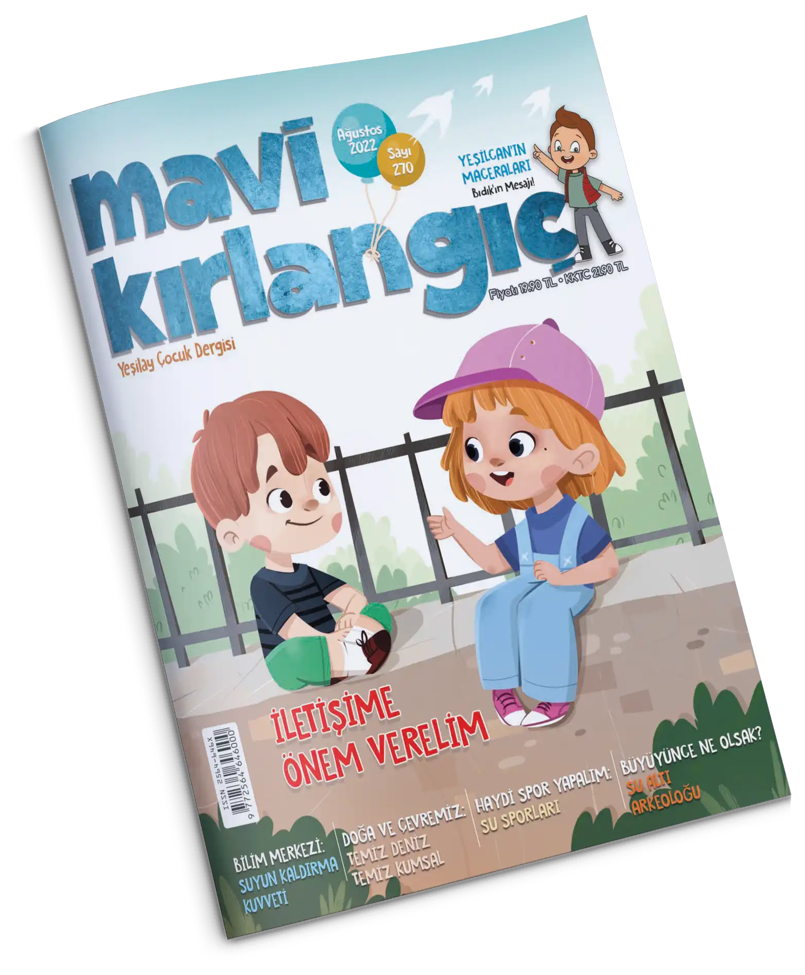  - Mavi Kırlangıç Çocuk Dergisi - Ağustos 2022