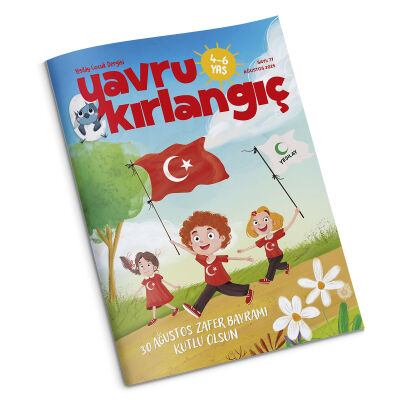 Mavi Kırlangıç Çocuk Dergisi - Ağustos 2025 - 2