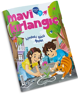 Mavi Kırlangıç Çocuk Dergisi - Ağustos 2026 - 1