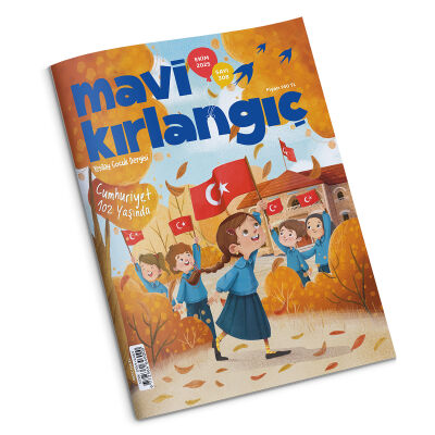 Mavi Kırlangıç Çocuk Dergisi - Ekim 2025 - 1