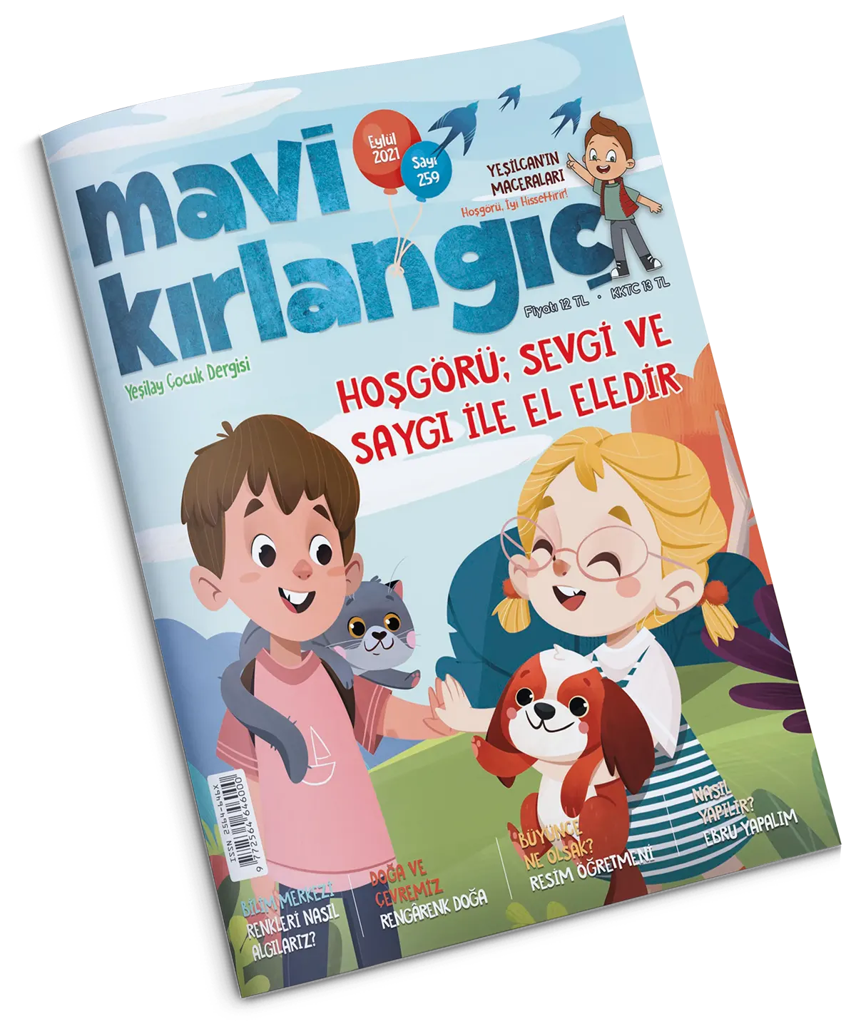Mavi Kırlangıç Çocuk Dergisi - Eylül 2021 - 1