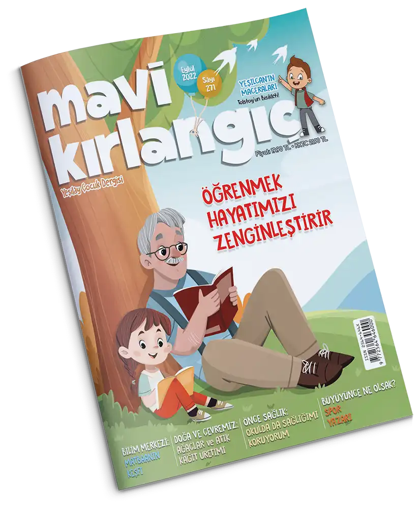 Mavi Kırlangıç Çocuk Dergisi - Eylül 2022 - 1