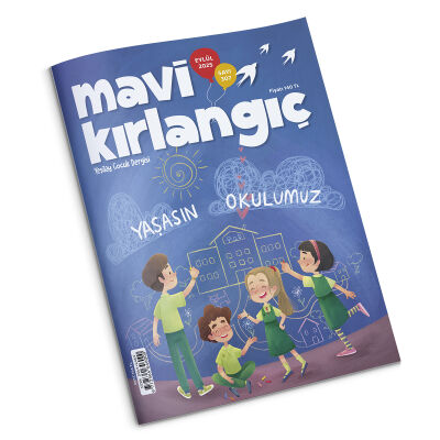 Mavi Kırlangıç Çocuk Dergisi - Eylül 2025 - 1