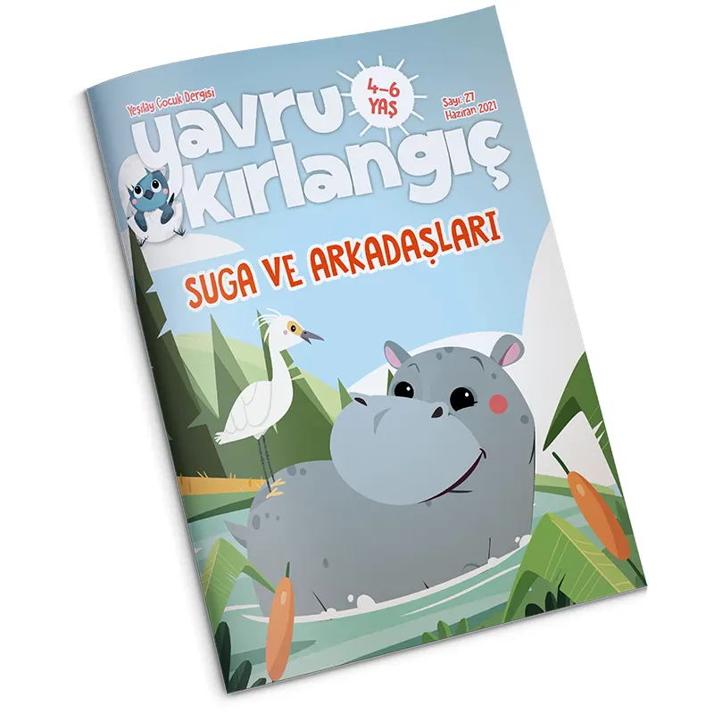 Mavi Kırlangıç Çocuk Dergisi - Haziran 2021 - 2