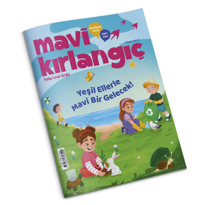 Mavi Kırlangıç Çocuk Dergisi - Haziran 2025 - 1