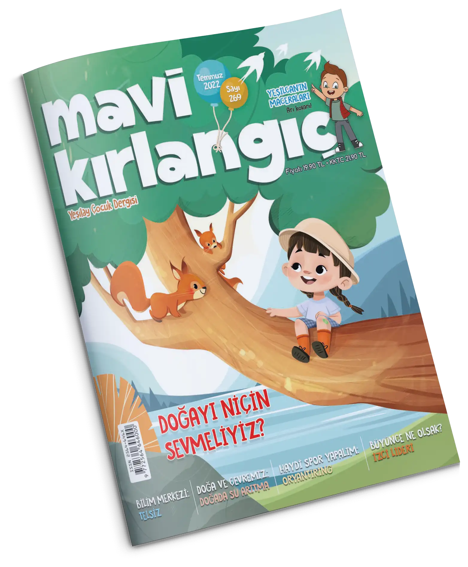 Mavi Kırlangıç Çocuk Dergisi - Temmuz 2022 - 1