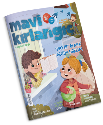 Mavi Kırlangıç Çocuk Dergisi - Kasım 2021 - 1