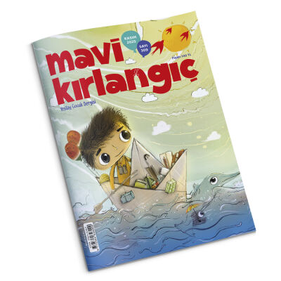 Mavi Kırlangıç Çocuk Dergisi - Kasım 2025 - 1
