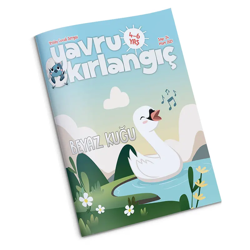 Mavi Kırlangıç Çocuk Dergisi - Mart 2021 - 2