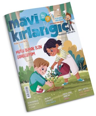 Mavi Kırlangıç Çocuk Dergisi - Mart 2023