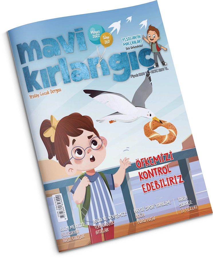 Yeşilay - Mavi Kırlangıç Çocuk Dergisi - Mayıs 2022