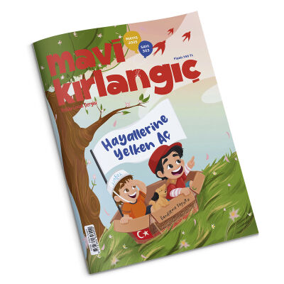 Mavi Kırlangıç Çocuk Dergisi - Mayıs 2025 - 1