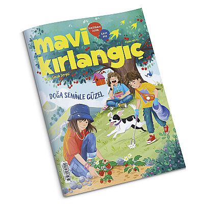 Mavi Kırlangıç Çocuk Dergisi - Haziran 2026 - 1